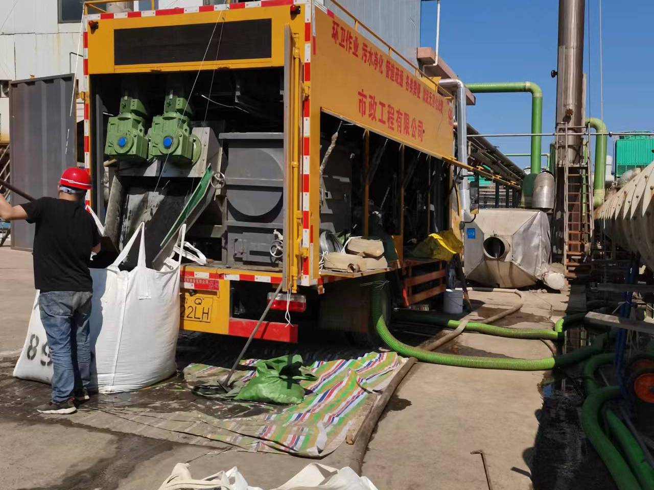 南通淤泥压干处理